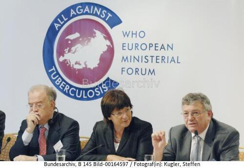 BM Ulla Schmidt: PK zum Kampf gegen Tuberkulose 2007