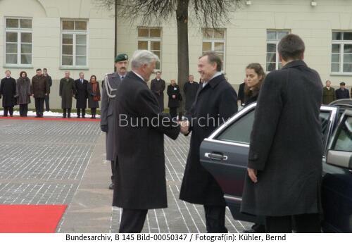 Bundespräsident Köhler in Litauen 2004