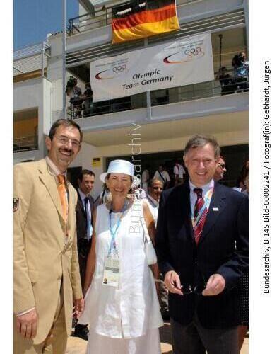 Bundespräsident Köhler in Griechenland 2004 / Olympische Spiele in Athen