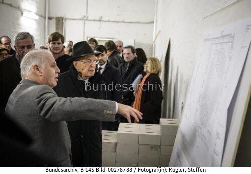 Italienischer Präsident Napolitano in Berlin 2013