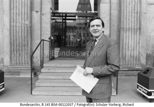 Gerhard Schröder 1986