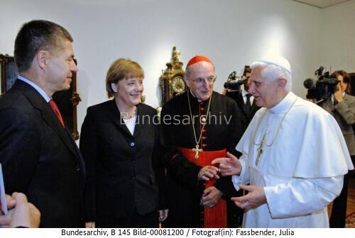 Papst Benedikt XVI. in Köln 2005