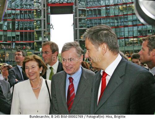 Bundespräsident Köhler in Berlin 2004 / Antrittsbesuch