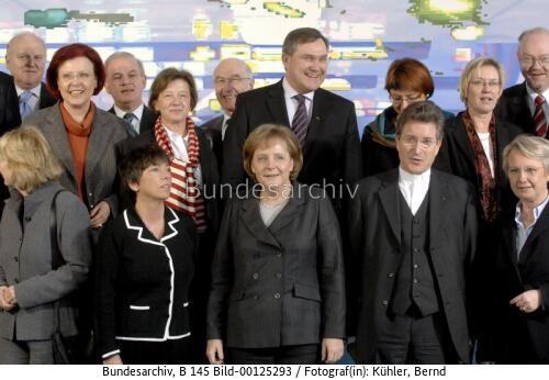 Bundeskanzlerin Merkel empfängt Mitglieder der EKD 2007