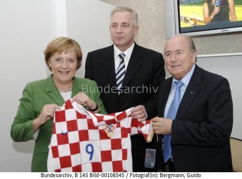 Kroatischer Premierminister Sanader in Berlin 2006