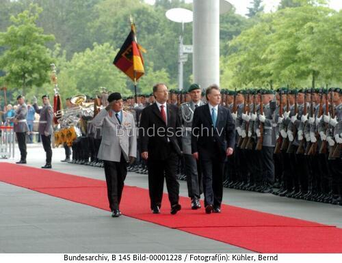 Vereidigung Bundespräsident Köhler 2004