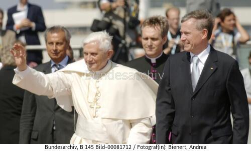 Papst Benedikt XVI. in Köln 2005
