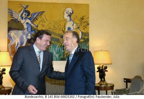 Bundeskanzler Schröder in Portugal 2004