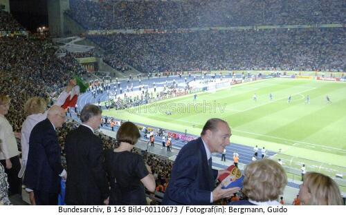 Fußball-WM 2006 in Berlin / Endspiel Italien-Frankreich