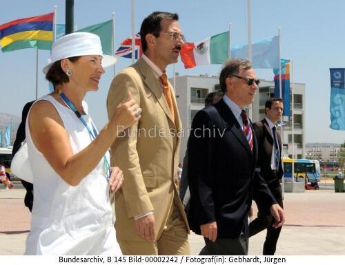 Bundespräsident Köhler in Griechenland 2004 / Olympische Spiele in Athen