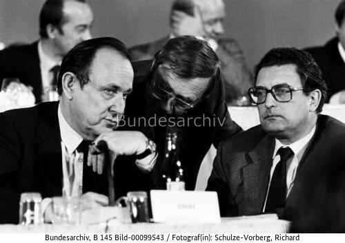 AM Genscher, BM Baum und Augstein 1980