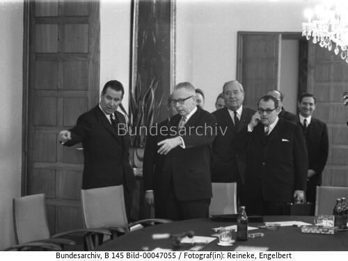1. Kabinettssitzung der Regierung Kiesinger 1966