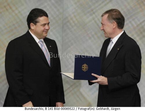 Ernennung von BM Gabriel 2005