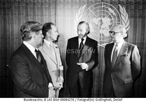 Bundeskanzler Schmidt in den USA 1978 / UNO