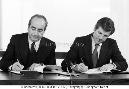 Deutsch-griechische Vereinbarung über wissenschaftlich-technische Zusammenarbeit in Bonn 1978