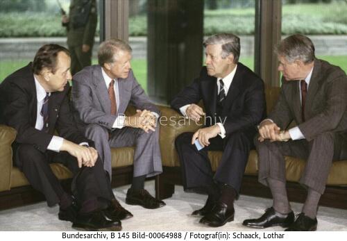 Amerikanischer Präsident Carter in Bonn 1978