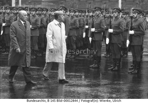Bundeskanzler Schmidt in Ungarn 1979