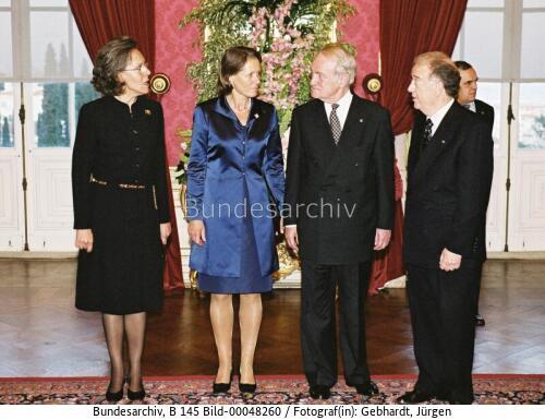 Bundespräsident Rau in Portugal 2003