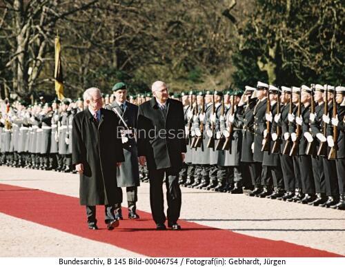 Schweizer Bundespräsident Couchepin in Berlin 2003