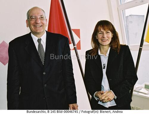 Schweizer Bundespräsident Couchepin in Berlin 2003