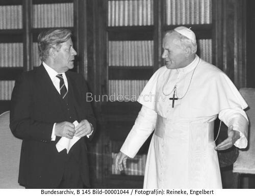 Bundeskanzler Schmidt im Vatikan 1979
