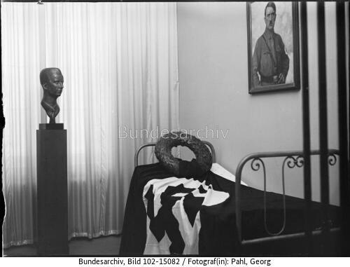Berlin, Sterbezimmer von Horst Wessel