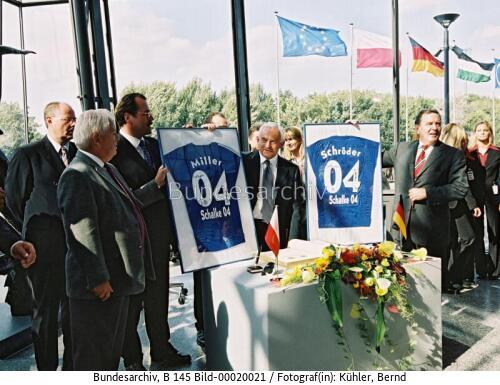 Deutsch-polnische Konsultationen 2003 in Gelsenkirchen (Auf Schalke)