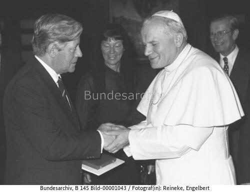 Bundeskanzler Schmidt im Vatikan 1979