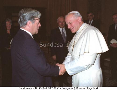 Bundeskanzler Schmidt im Vatikan 1979