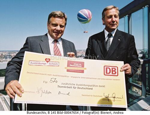 Ausbildungsoffensive 2003 / BM Clement