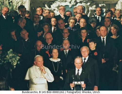 Papst Johannes Paul II. in Brühl 1980