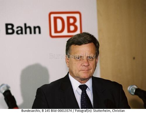 Bahnchef Hartmut Mehdorn