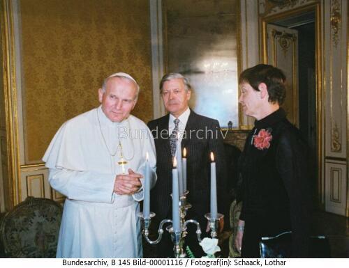 Papst Johannes Paul II. in Brühl 1980