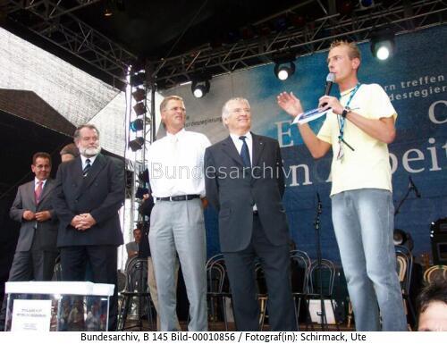 BM Schily: "Europa in Arbeit" Bürgerfest in Stralsund 2002