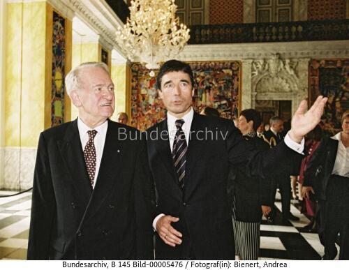 Bundespräsident Rau in Dänemark 2002