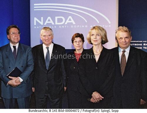 BM Schily: Gründung der NADA (Nationale Anti-Doping-Agentur)