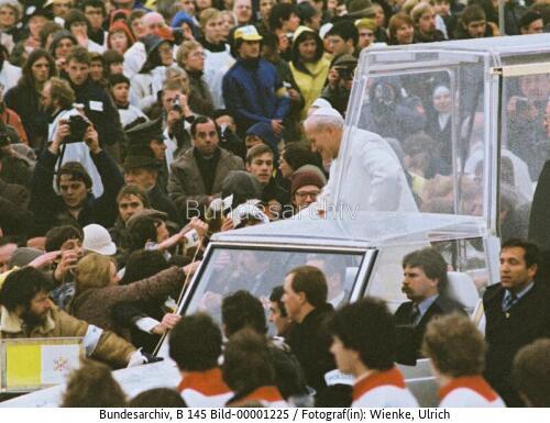 Papst Johannes Paul II. in Köln 1980
