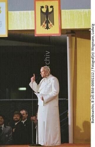 Papst Johannes Paul II. in Köln 1980