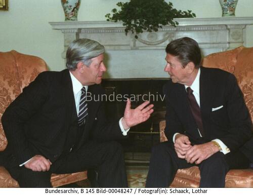 Bundeskanzler Schmidt in den USA 1981