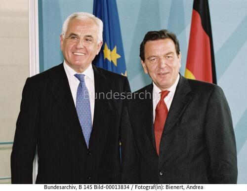 Bundeskanzler Schröder Peter Hartz