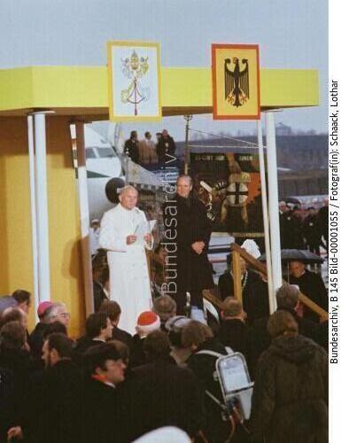 Papst Johannes Paul II. in Köln 1980