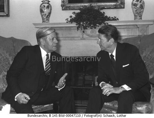 Bundeskanzler Schmidt in den USA 1981