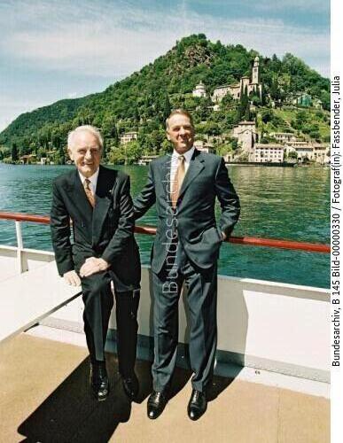 Bundespräsident Rau in der Schweiz 2000