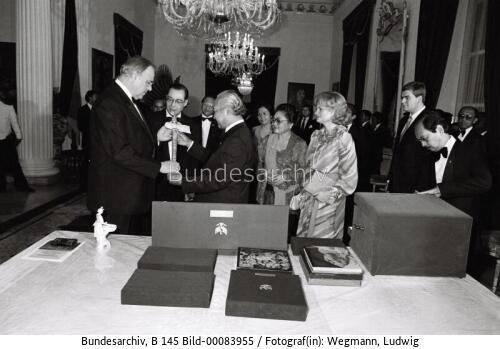 Bundeskanzler Kohl in Indonesien 1983 / Asienreise