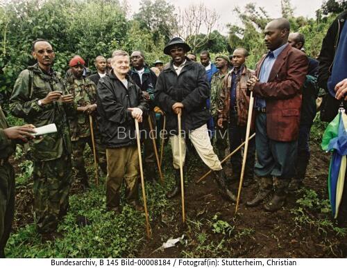 AM Fischer in Ruanda 2000 / Afrikareise