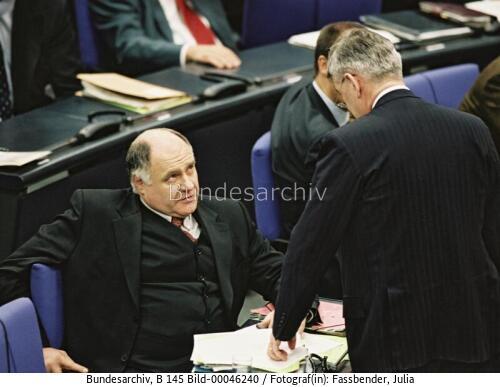 AM Joschka Fischer und Rezzo Schlauch 2001