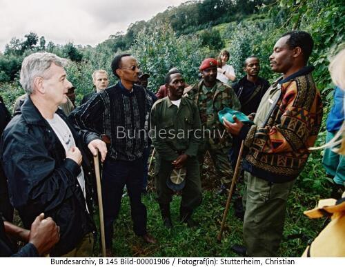 AM Fischer in Ruanda 2000 / Afrikareise