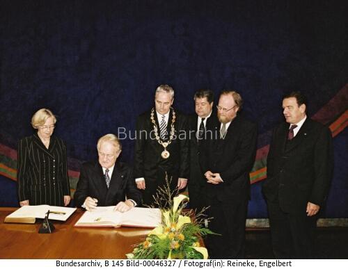 Festakt 50 Jahre Bundesverfassungsgericht 2001