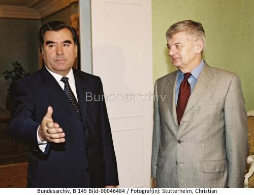 AM Fischer in Tadschikistan 2001 / Asienreise