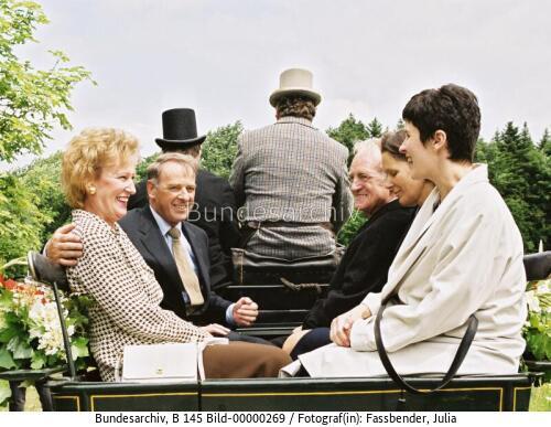 Bundespräsident Rau in der Schweiz 2000